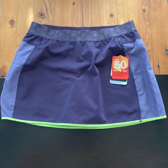 Mountain Hardwear Womens Synergist Skort Skirt Built-In Shorts XS Purple - Picture 1 of 3